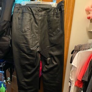 Black leather pants perfect condition